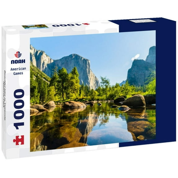 Noah Jigsaw Puzzle Beautiful lake in Yosemite National Park 1000 pieces