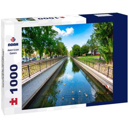 Noah Jigsaw Puzzle Beautiful landscape of the Radunia channel in Pruszcz Gdanski, Poland 1000 pieces