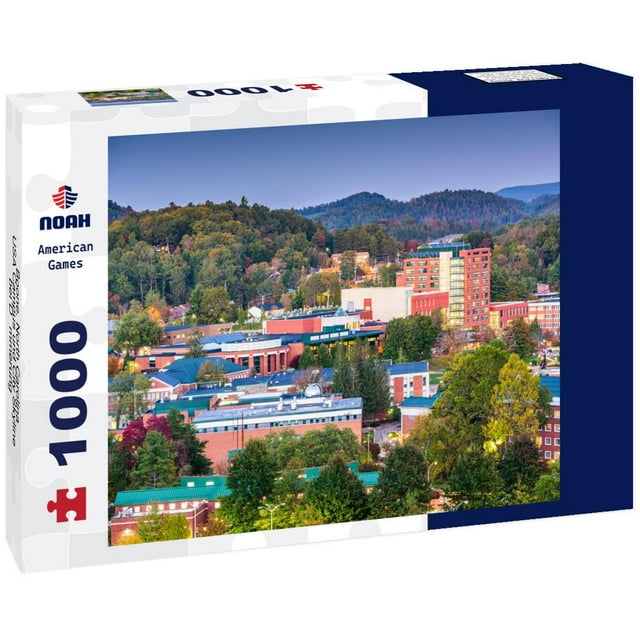 Noah Jigsaw Puzzle Boone, North Carolina, USA Campus und City Skyline