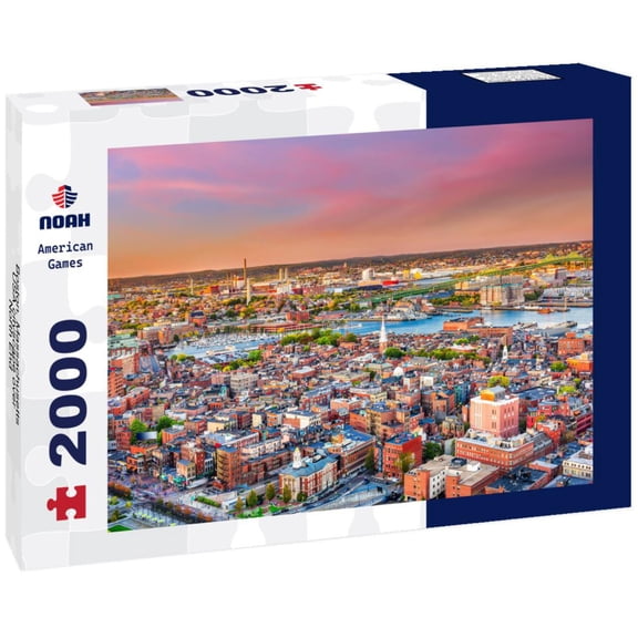Noah Jigsaw Puzzle Boston, Massachusetts, USA cityscape over North End 2000 pieces