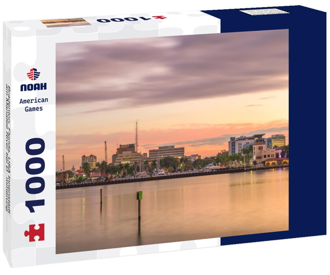 Noah Jigsaw Puzzle Bradenton, Florida, USA Innenstadt am Manatee River