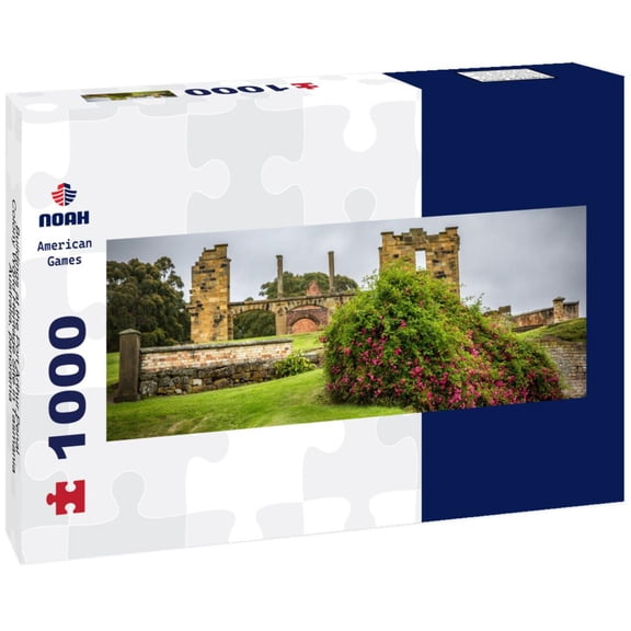 Buildings at the Port Arthur Penal Colony World Heritage Site in Tasmania, Australia, 1000pc Panoramic Puzzle