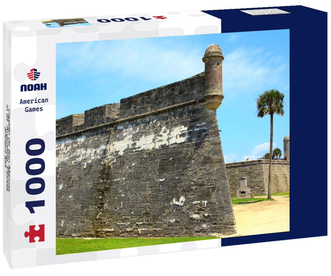 Noah Jigsaw Puzzle Castillo de San Marcos in St. Augustine, Florida