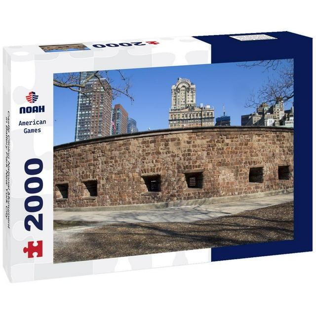 Noah Jigsaw Puzzle Castle Clinton National Monument in Battery Park New