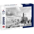 thumbnail image 1 of Noah Jigsaw Puzzle Castle, Königstein im Taunus, Hesse, Germany in black white 2000 pieces, 1 of 1