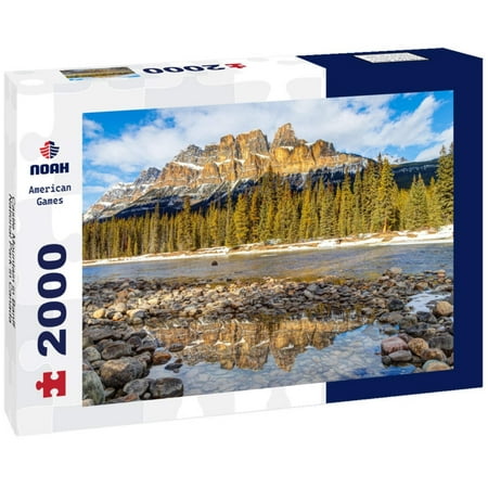 Castle Mountain in Banff National Park in Canada 2000pc Puzzle