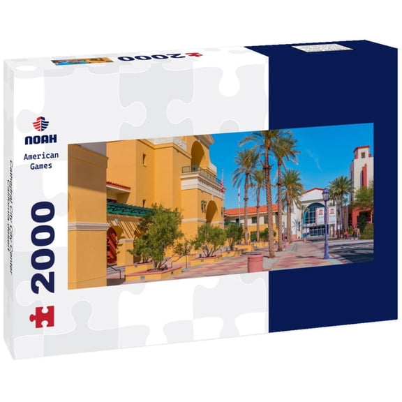 Noah Jigsaw Puzzle Cathedral City City Center, California desert panorama 2000 pieces