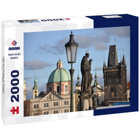 Charles Bridge in Prague, Old Town Bridge Tower 2000pc Puzzle
