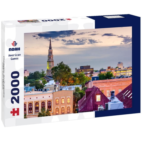 Noah Jigsaw Puzzle Charleston, South Carolina, USA town skyline 2000 pieces