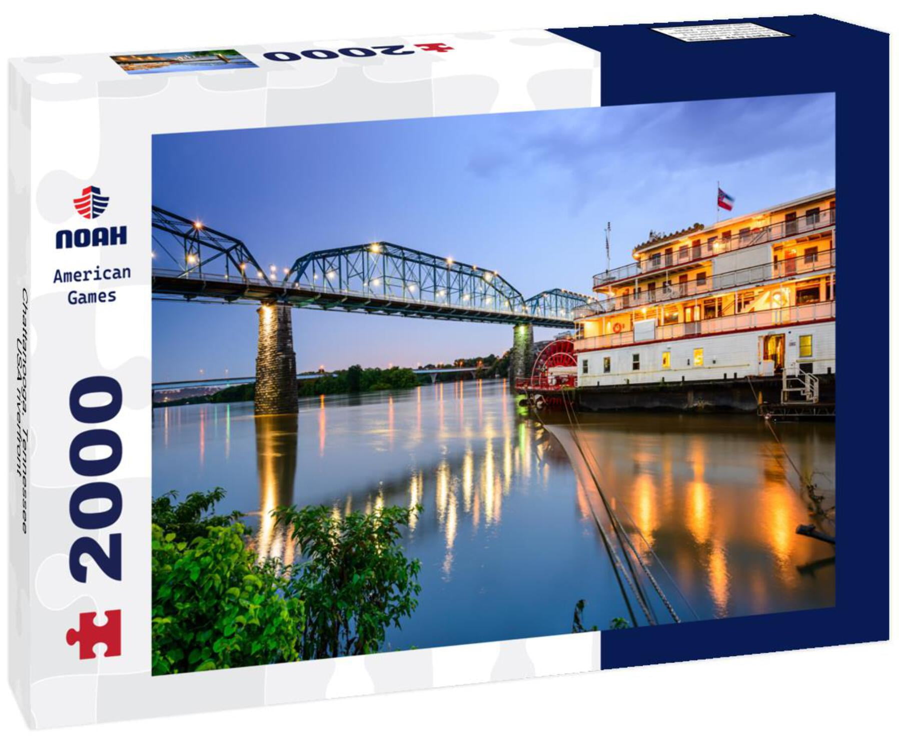 Schmidt Chattanoga Puzzle – 1000 Pezzi, Fatto In Italia, Alta Qualità