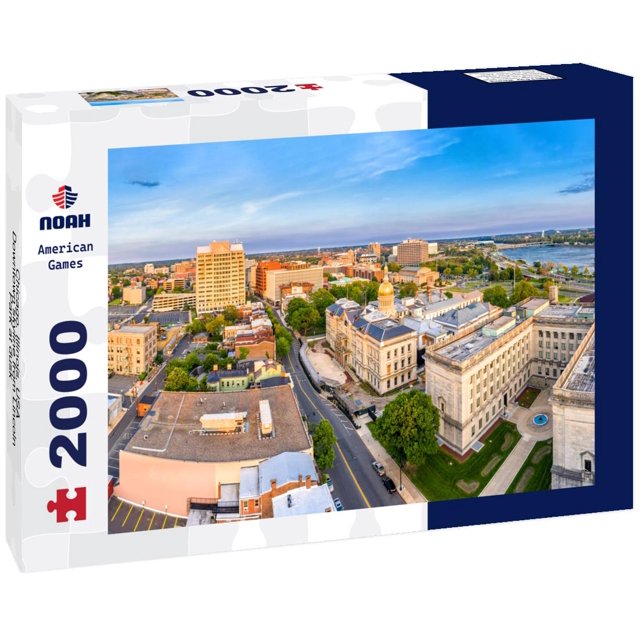 Noah Jigsaw Puzzle Chicago, Illinois, USA Downtown skyline from Lincoln