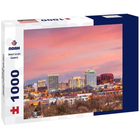 Noah Jigsaw Puzzle Colorado Springs, Colorado, USA downtown city skyline at dusk 1000 pieces