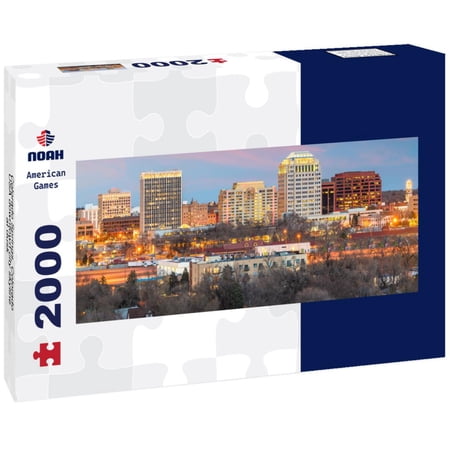 Noah Jigsaw Puzzle Colorado Springs, Colorado, USA downtown city skyline at dusk panorama 2000 pieces