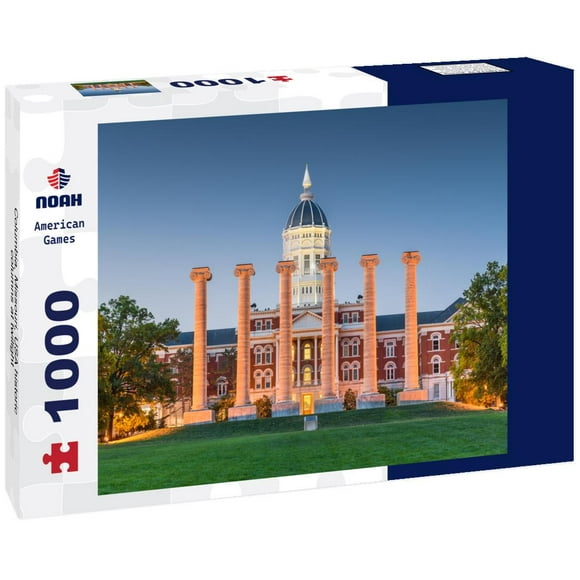 Noah Jigsaw Puzzle Columbia, Missouri, USA historic columns at twilight 1000 pieces