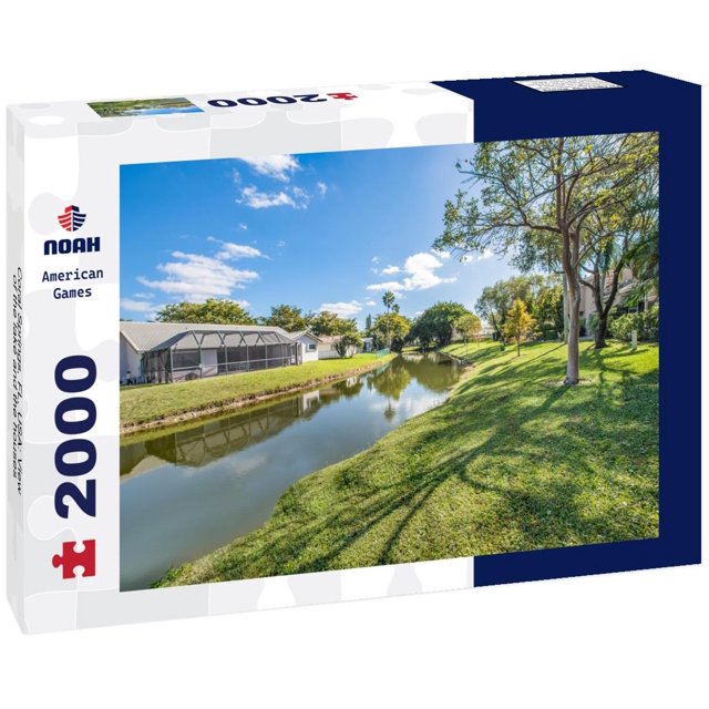 Noah Jigsaw Puzzle Coral Springs, FL, USA View of the lake and the
