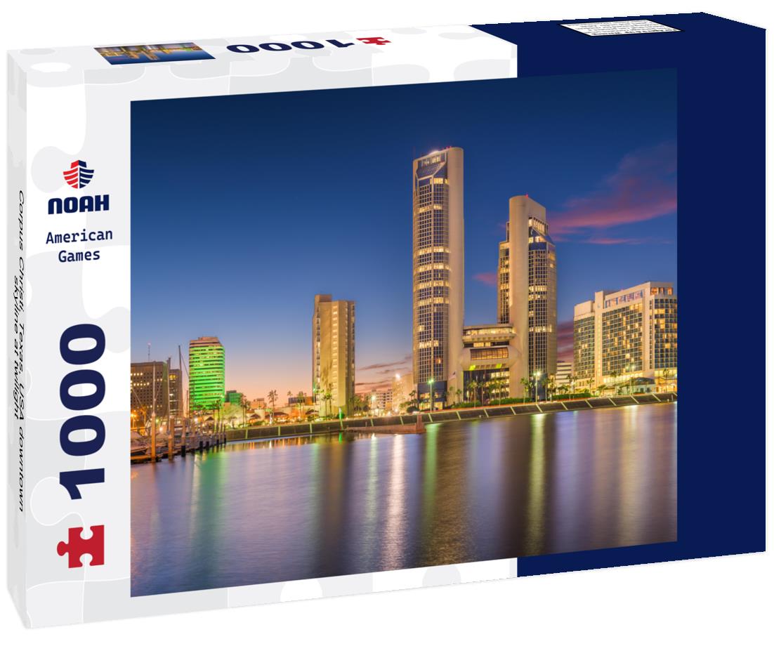 Noah Jigsaw Puzzle Corpus Christi, Texas, USA downtown skyline at