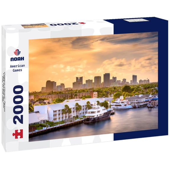 Noah Jigsaw Puzzle Corpus Christi, Texas, USA skyline on the bay in the day 2000 pieces