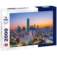 Noah Jigsaw Puzzle Dallas, Texas, USA Downtown skyline at dawn 2000