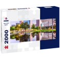 Noah Jigsaw Puzzle Dallas, Texas, USA downtown plaza and skyline