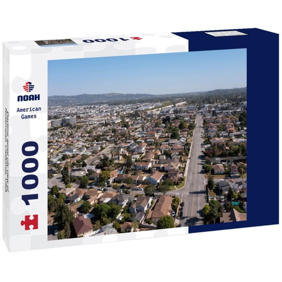 Noah Jigsaw Puzzle Daytime aerial city view of Rosemead, California, USA 1000 pieces