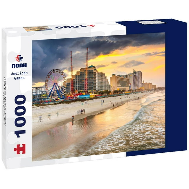 Noah Jigsaw Puzzle Daytona Beach, Florida, USA beachfront skyline at