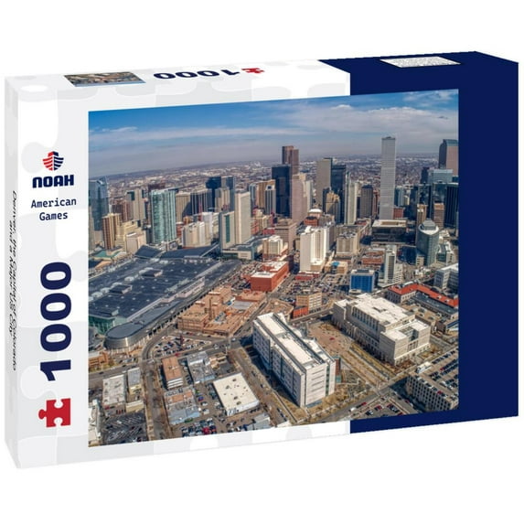 Noah Jigsaw Puzzle Denver, the Capital of Colorado and a Major US City 1000 pieces