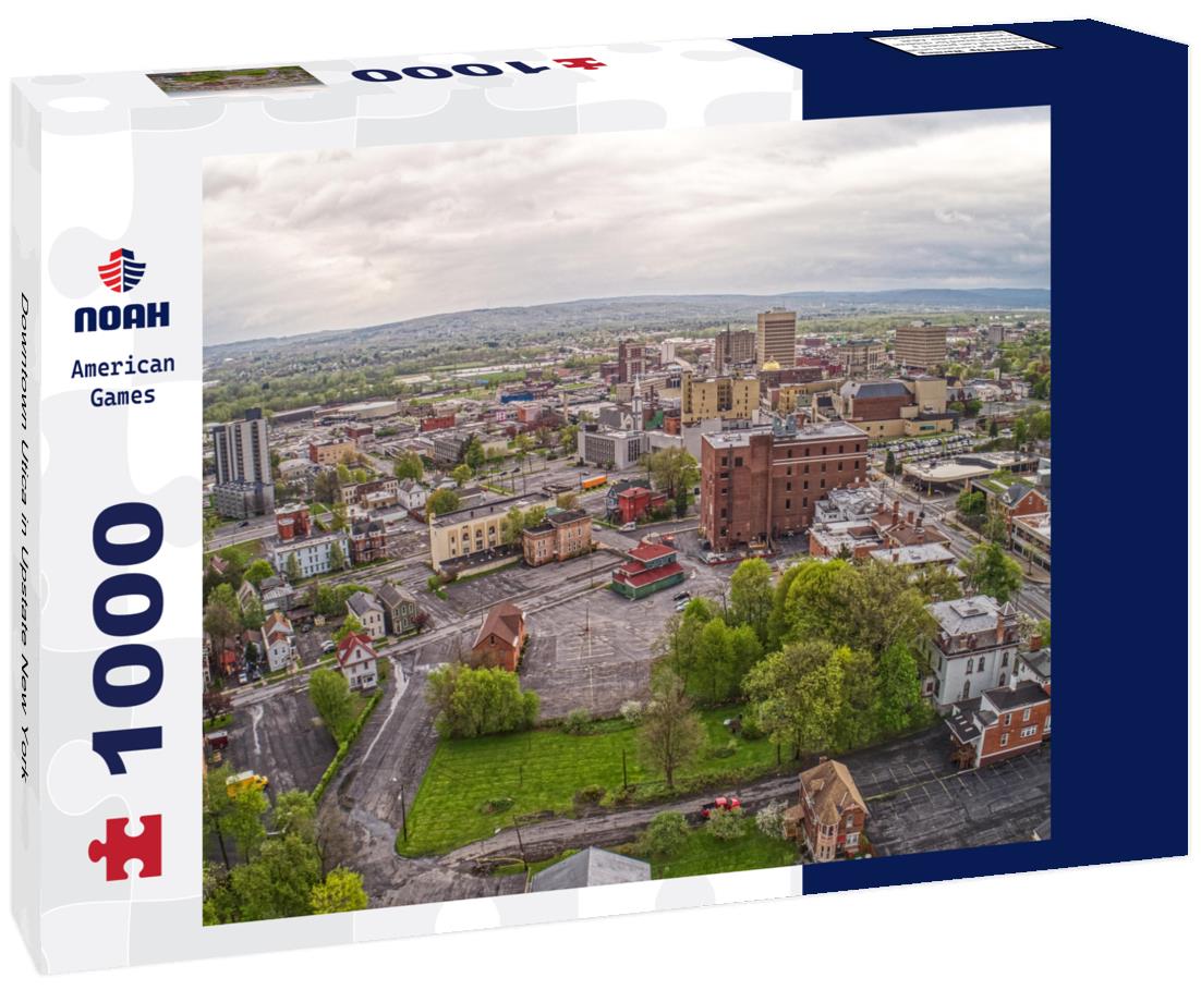 Noah Jigsaw Puzzle Downtown Utica in Upstate New York 1000 pieces