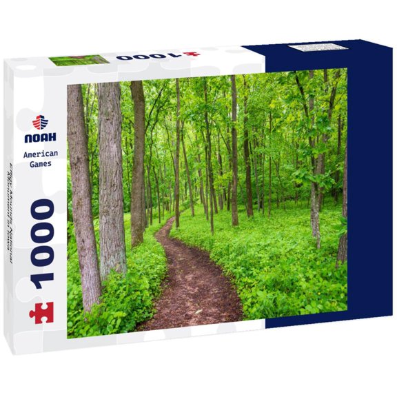 Noah Jigsaw Puzzle Effigy Mounds National Monument in Iowa 1000 pieces