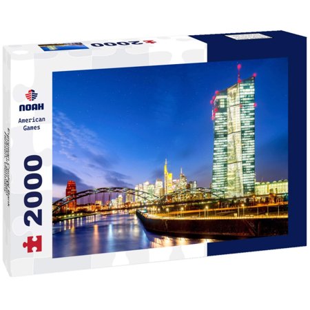 European Central Bank, Frankfurt am Main Hessen, Germany 2000pc Puzzle