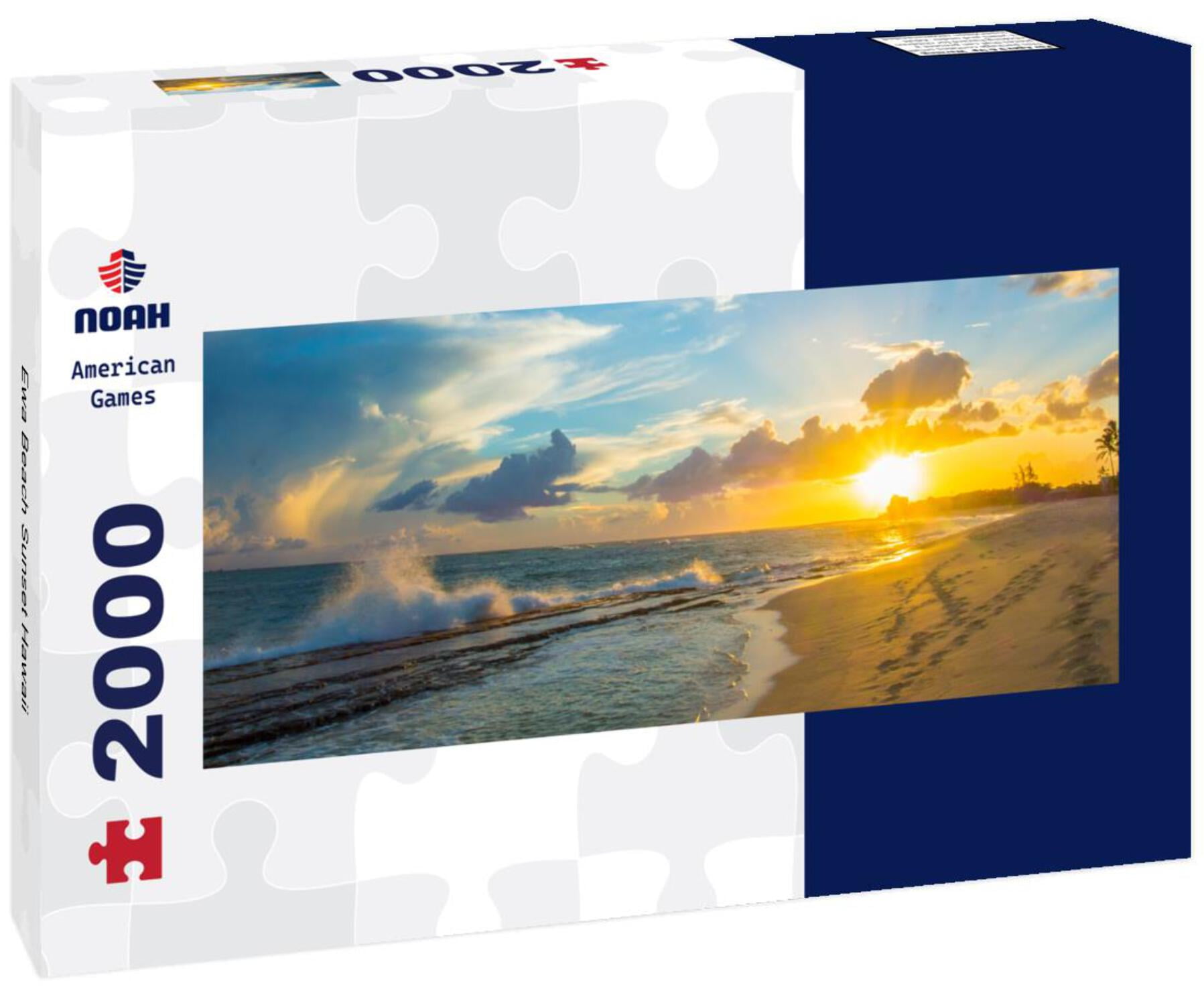 Noah Jigsaw Puzzle Ewa Beach Sunset Hawaii panorama 2000 pieces