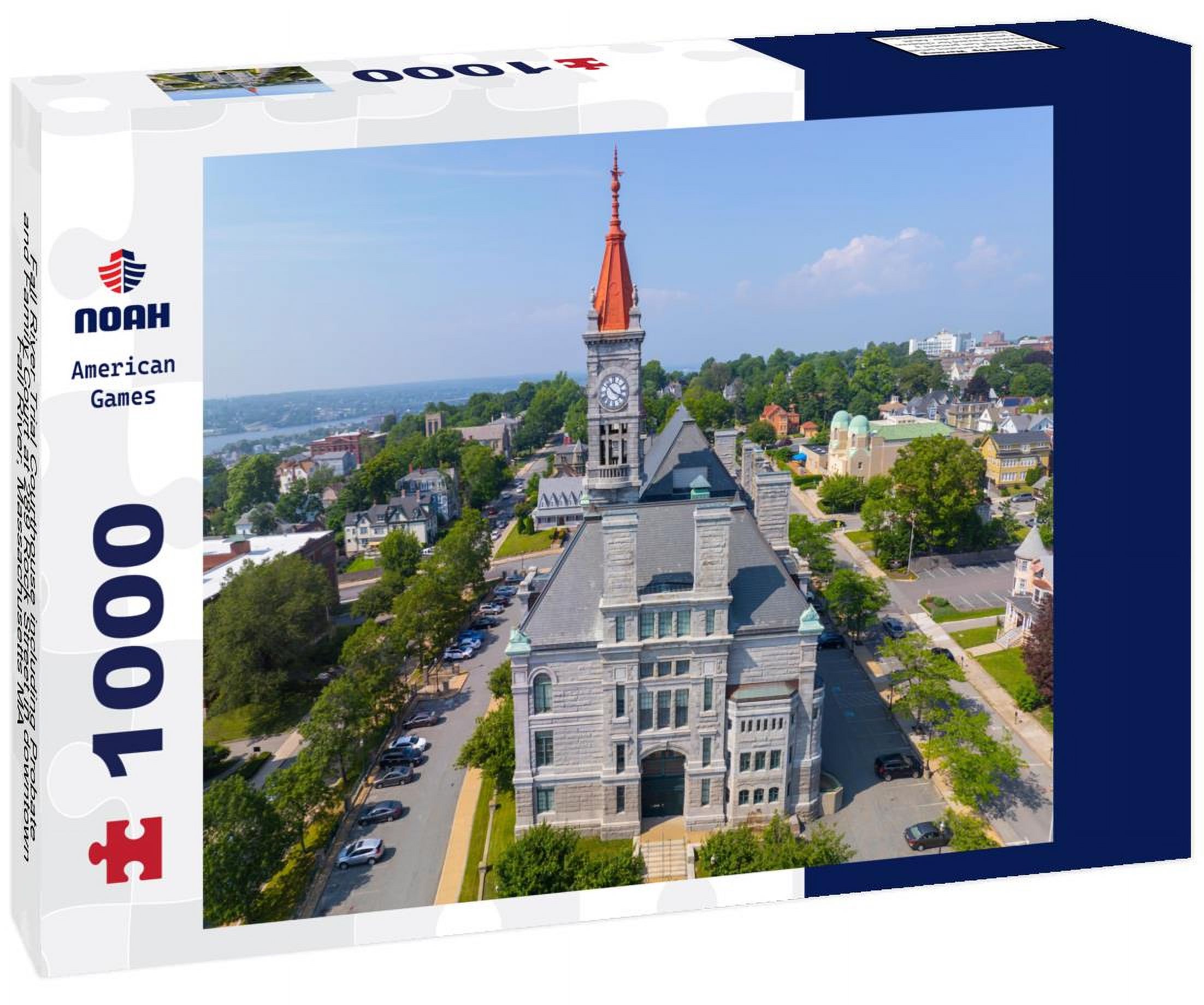 Noah Jigsaw Puzzle Fall River Trial Courthouse including Probate and