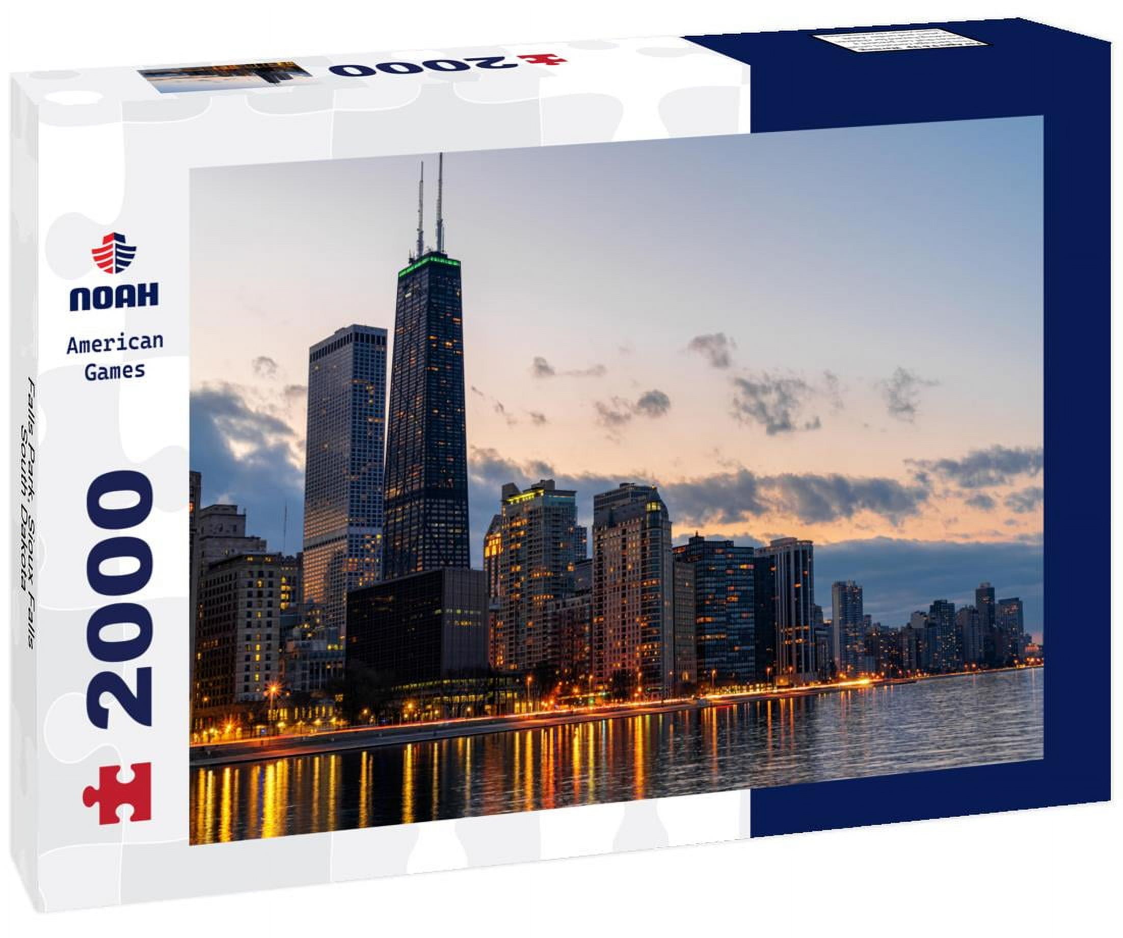 Noah Jigsaw Puzzle Falls Park, Sioux Falls, South Dakota 2000 pieces