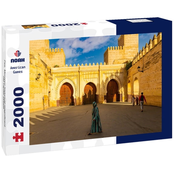 Noah Jigsaw Puzzle Fes, Morocco historical magnificent old capital streets 2000 pieces