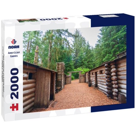 Noah Jigsaw Puzzle Fort Clatsop at Lewis and Clark National and State Historical Parks, Oregon 2000 pieces