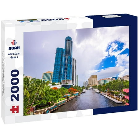 Noah Jigsaw Puzzle Fort Lauderdale, Florida, USA cityscape at the Riverwalk 2000 pieces