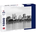 thumbnail image 1 of Noah Jigsaw Puzzle Franklin D Roosevelt House in black white 1000 pieces, 1 of 2