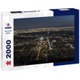 Noah Jigsaw Puzzle Glendale and downtown Los Angeles aerial night view