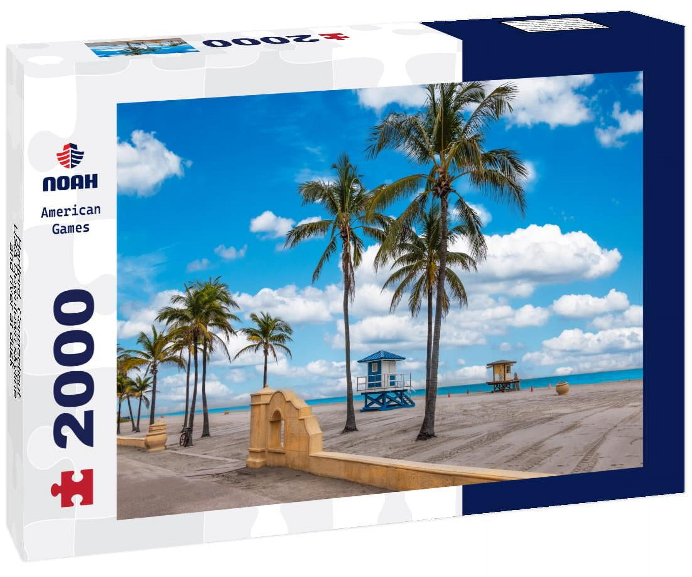 Noah Jigsaw Puzzle Hartford, Connecticut, USA Downtown skyline and