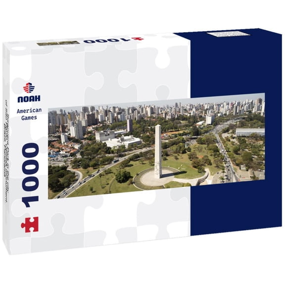 Noah Jigsaw Puzzle Ibirapuera Park in the city of Sao Paulo, Obelisk monument. Brazil, Panorama Panorama 1000 Pieces