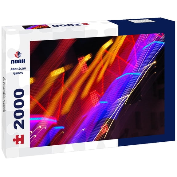 Noah Jigsaw Puzzle Impossible puzzle, psychedelic colors 2000 Pieces