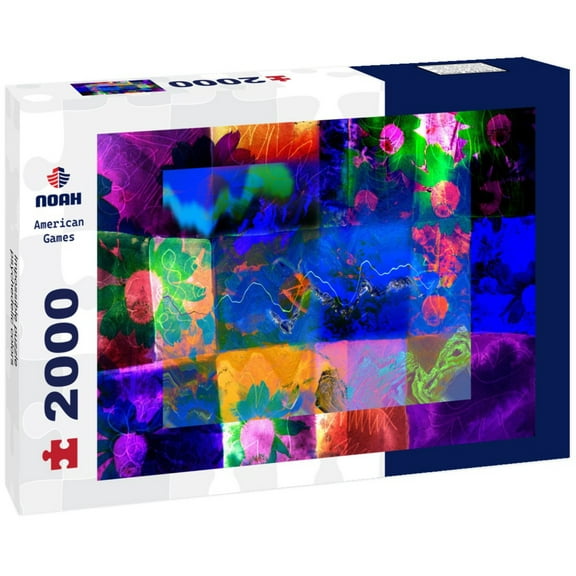 Noah Jigsaw Puzzle Impossible puzzle, psychedelic colors 2000 Pieces