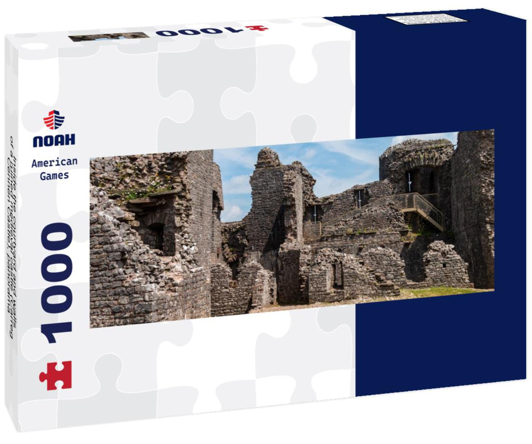 Noah Jigsaw Puzzle Inside the courtyard and walls of a ruined medieval Noah Jigsaw Puzzle Inside the courtyard and walls of a ruined medieval