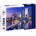 Noah Jigsaw Puzzle Jacksonville, Florida, USA City skyline on St. Johns