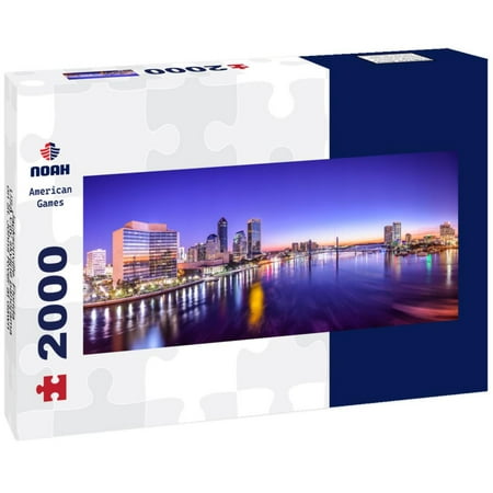 Noah Jigsaw Puzzle Jacksonville, Florida, USA City skyline panorama on St. Johns River at dawn panorama 2000 pieces