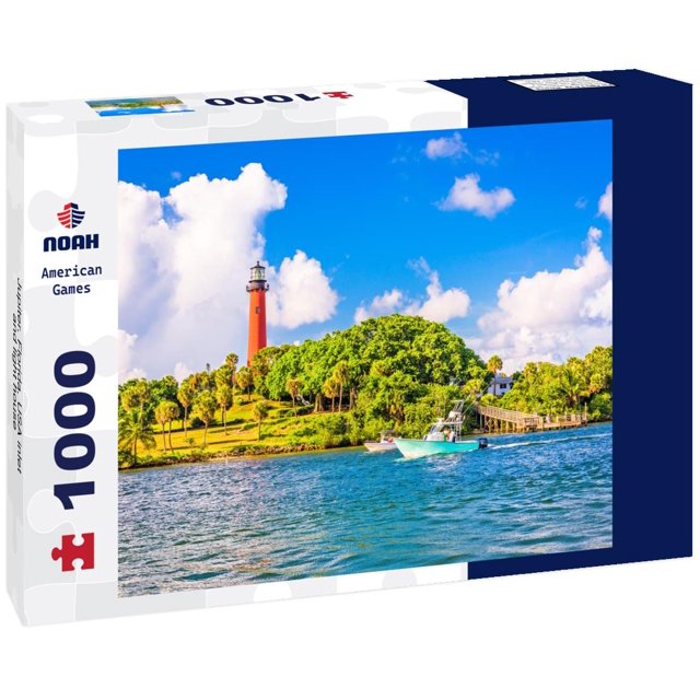 Noah Jigsaw Puzzle Jupiter, Florida, USA inlet and light house 1000
