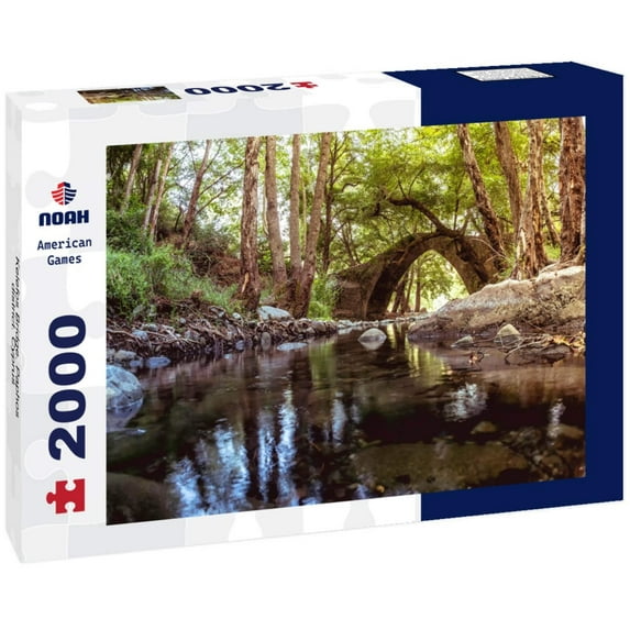 Noah Jigsaw Puzzle Kelefos Bridge. Paphos district. Cyprus 2000 Pieces
