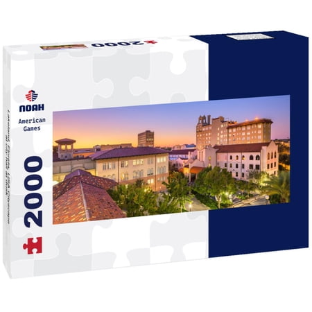 Noah Jigsaw Puzzle Lakeland, Florida, USA Cityscape at city hall at dusk panorama 2000 pieces
