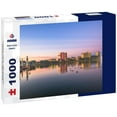 thumbnail image 1 of Noah Jigsaw Puzzle Lakeland, Florida, USA Downtown cityscape by the lake at dusk 1000 pieces, 1 of 2