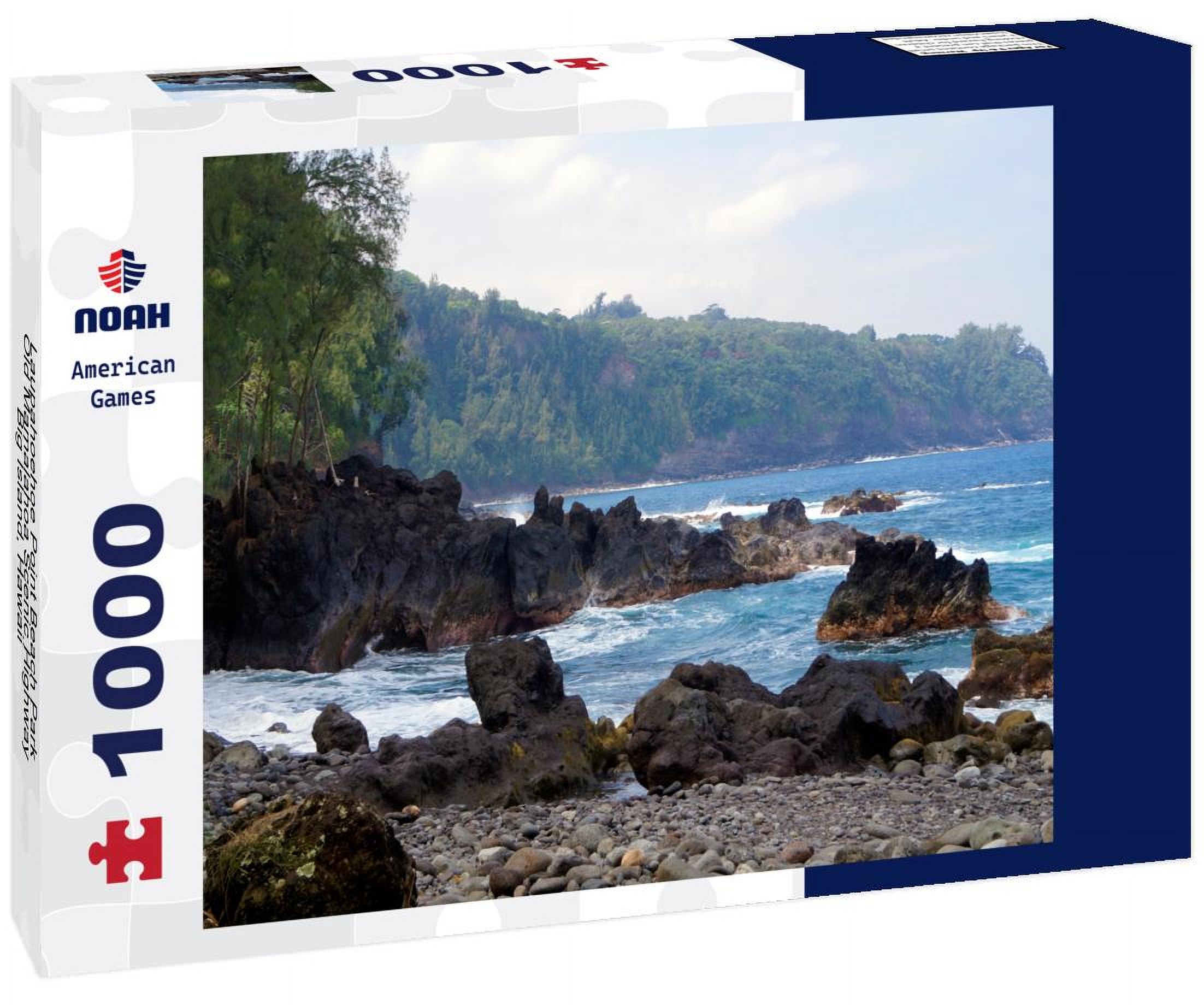 Noah Jigsaw Puzzle Laupahoehoe Point Beach Park, Old Mamalahoa Scenic