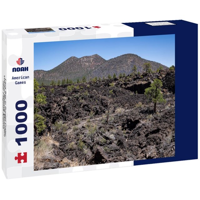 Noah Jigsaw Puzzle Lava flow in Sunset Crater Volcano National Monument near Flagstaff Arizona